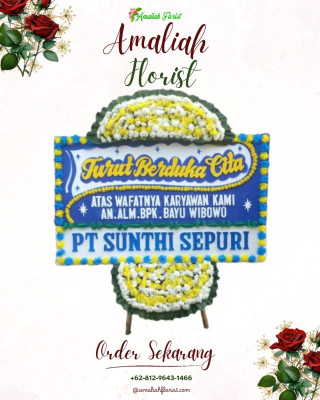 Papan Bunga Duka di Ngadiluwih